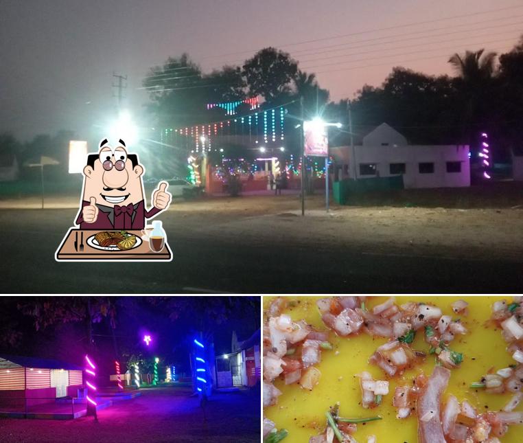 Get meat meals at Mayura Family Restaurant