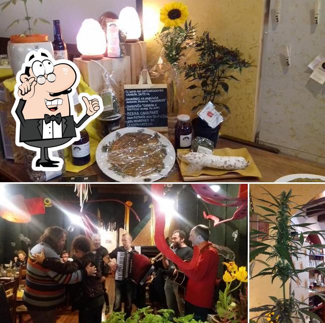 Gli interni di In Taberna