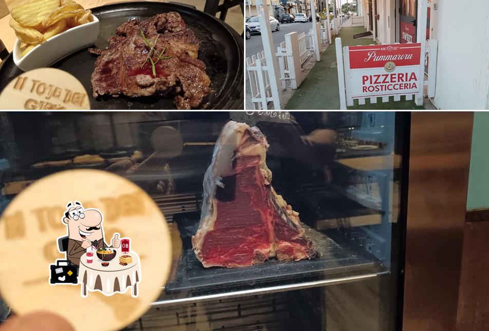 Questa è la foto che presenta la cibo e esterno di Pummaroru