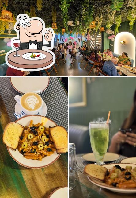 The picture of food and interior at RS cafe & kitchen