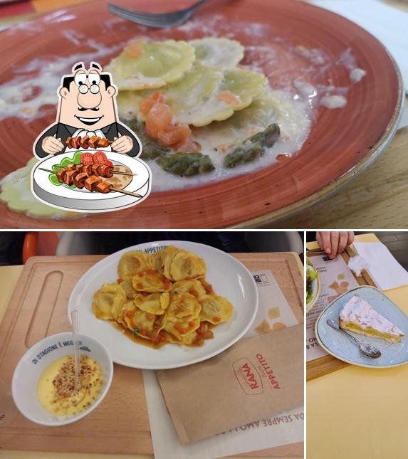 Cibo al Ristorante Giovanni Rana Valecenter