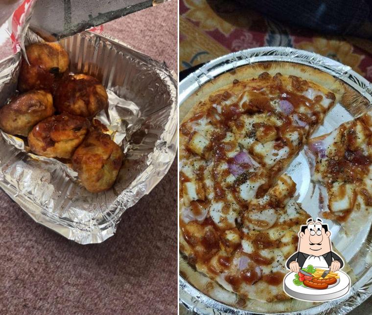 Food at Rolex Pizza & Burger