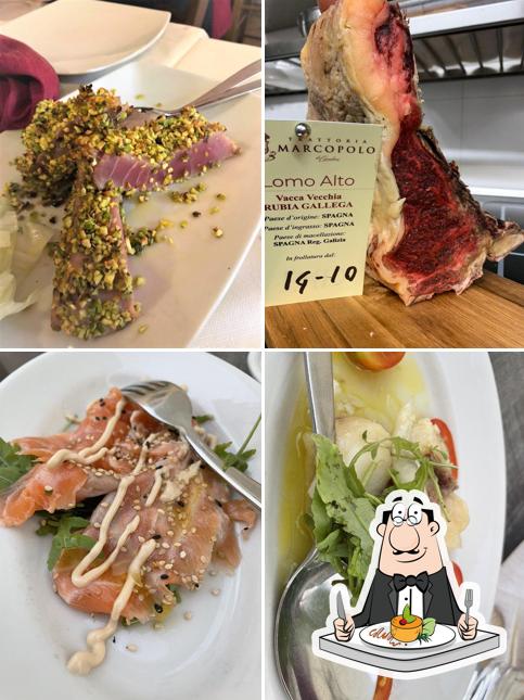 Cibo al Trattoria Marco Polo