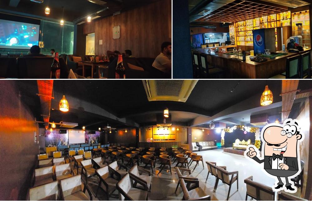 Take a seat at one of the tables at Xtasy Restobar