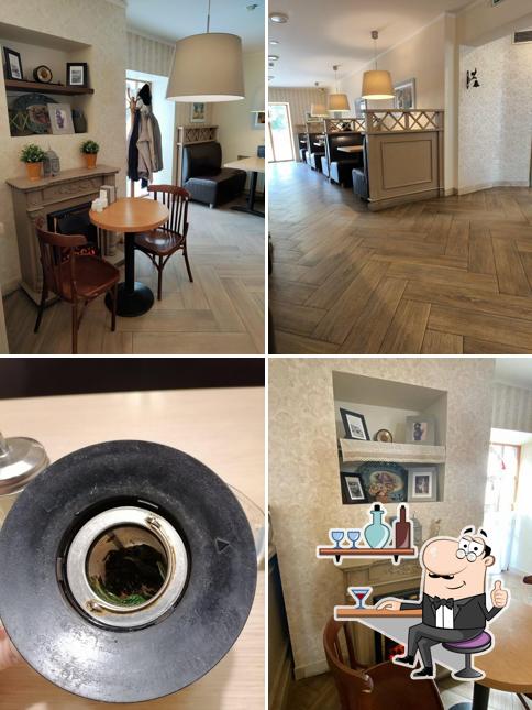 Installez-vous à l'une des tables de 5-y Podyezd