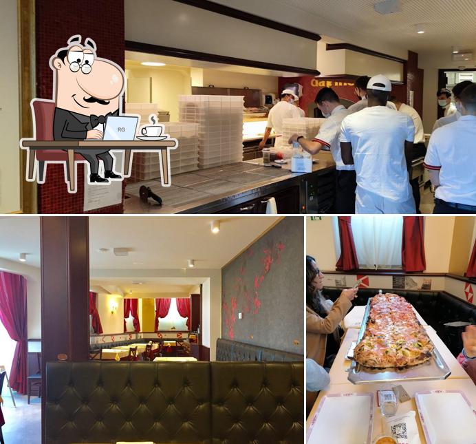 Gli interni di da Pino Trieste