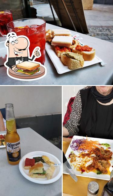 Toast al formaggio al Pilar
