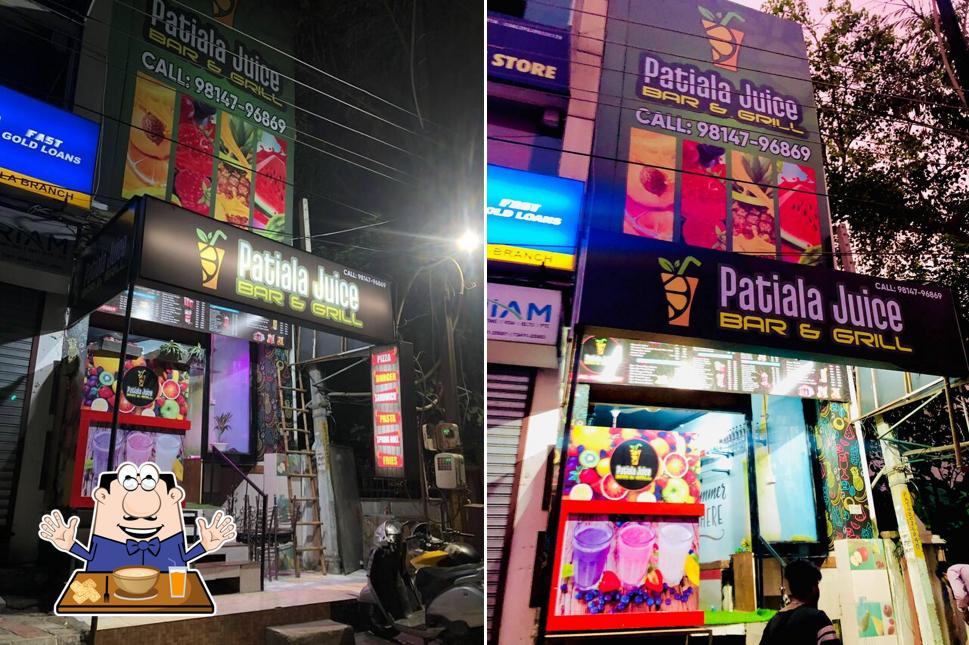 Food at Patiala Juice Bar And Grill