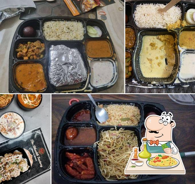 Food at The Bhookh Factory Restaurant