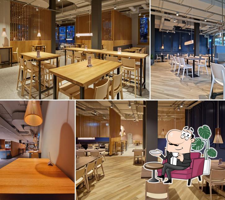 Gli interni di Migros-Restaurant - Uzwil - Birkenhof