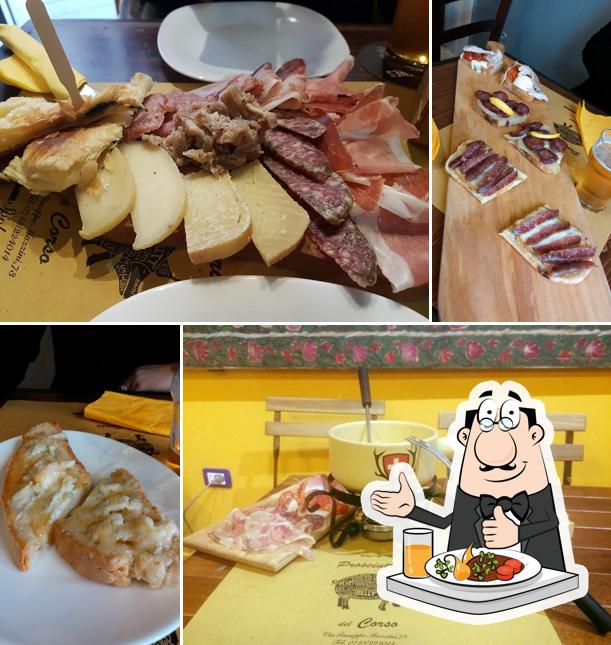 Platti al Prosciutteria Del Corso