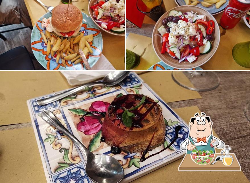 Insalata greca al A Putia di Giugiò