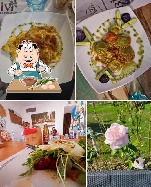Ravioli al BIVI Ristorante - Giardino sensoriale
