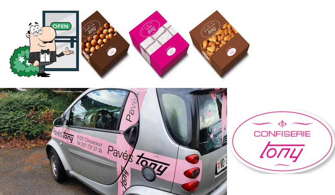 Gli esterni di Confiserie Tony et pavés Tony S.à r.l