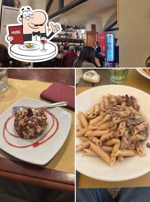 Dai un’occhiata alla foto che raffigura la cibo e interni di Enoteca l'Angolo Wine Shop
