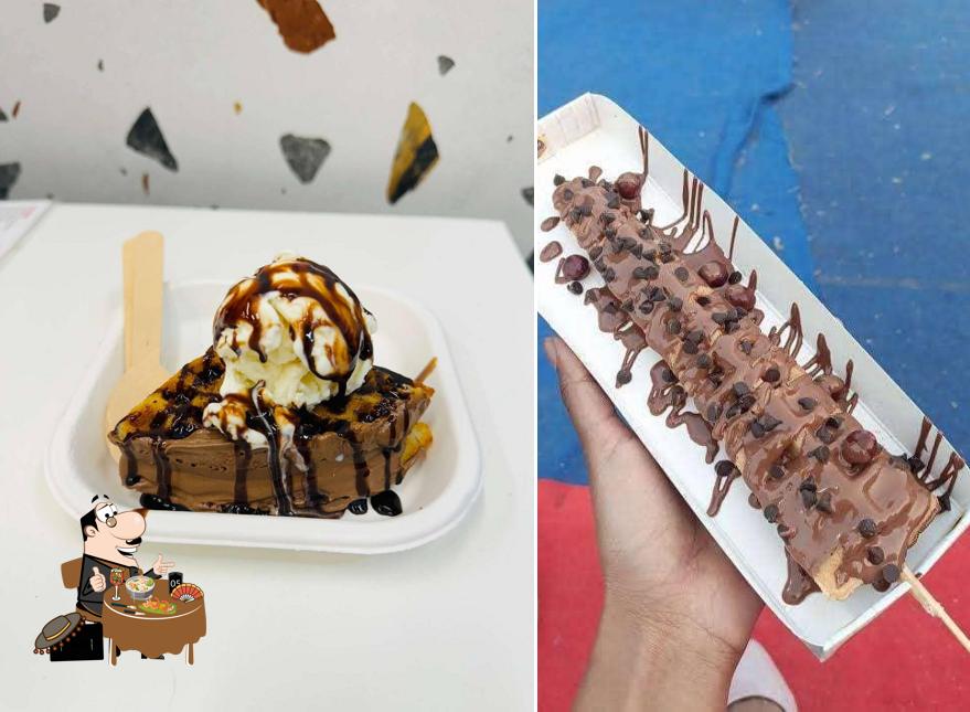 Food at Scoop Ice Cream Cafe