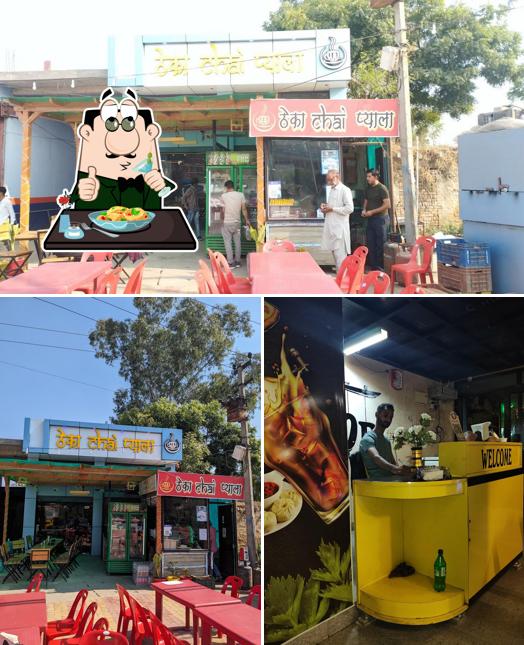 The restaurant's food and exterior