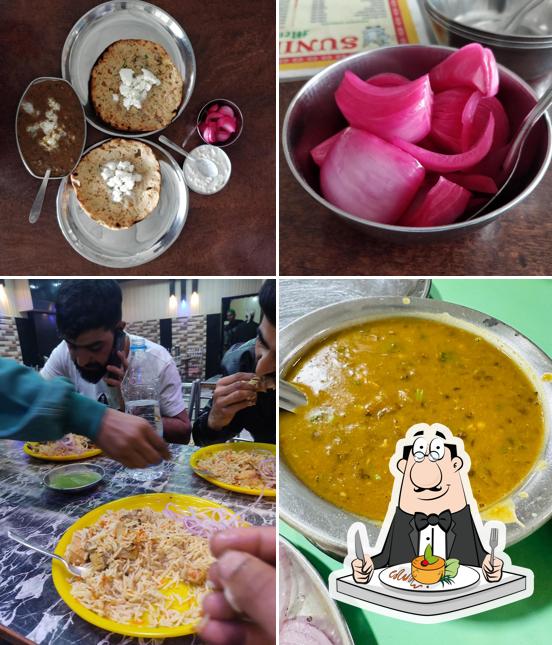 Food at Sunil Dhaba