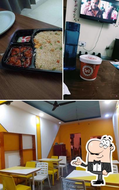The interior of Dragon's Kitchen