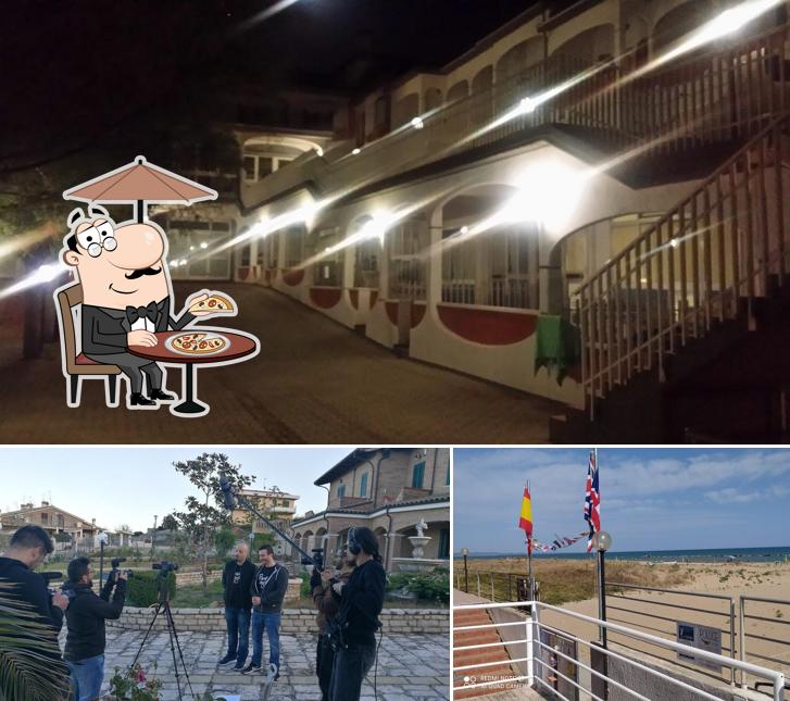 La parte esterna è una caratteristica importante di Hotel Residence Pollice Mare