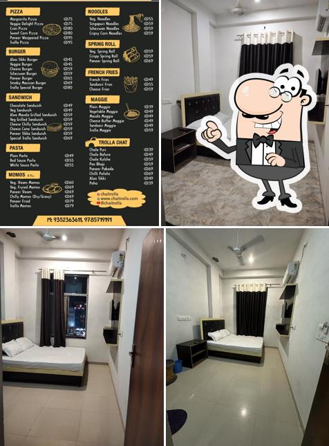 Chai trolla (A unique brand of chai makers.. ) with Hotels facilities are available AC ROOMS