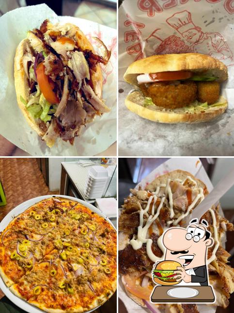 Ordina un hamburger a Kebab bar