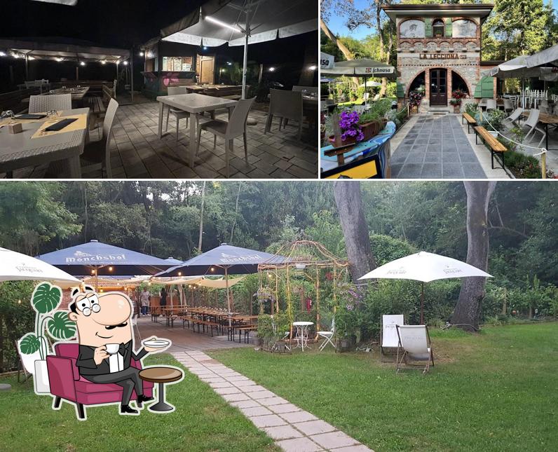 Gli interni di La Lecciona - Pizzeria Ristorante