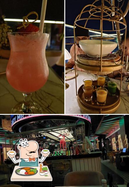 The restaurant's food and interior