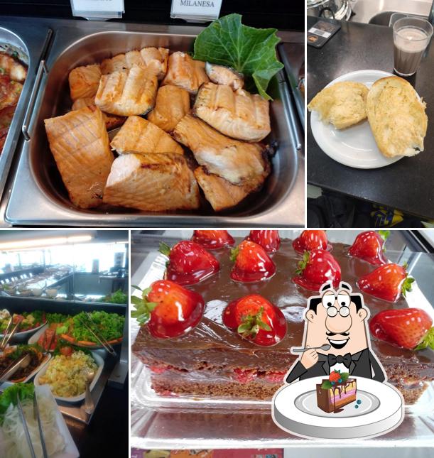 Bolo de chocolate em Panificadora Nova York