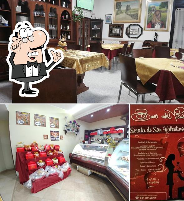 Gli interni di Bar del Vicolo