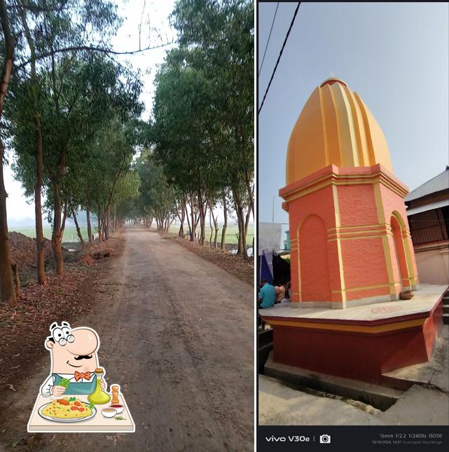 Food at Kusum Gram Mondop Tala