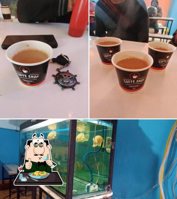 This is the image displaying food and interior at Prayag Tea & Snacks