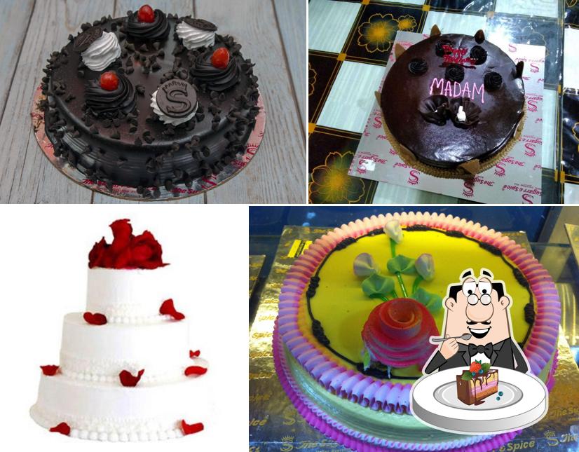 Chocolate cake at The Sugarr & Spice