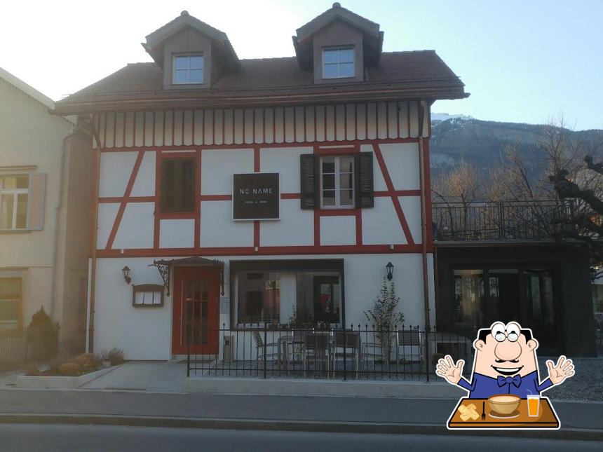Cibo al No Name restaurant