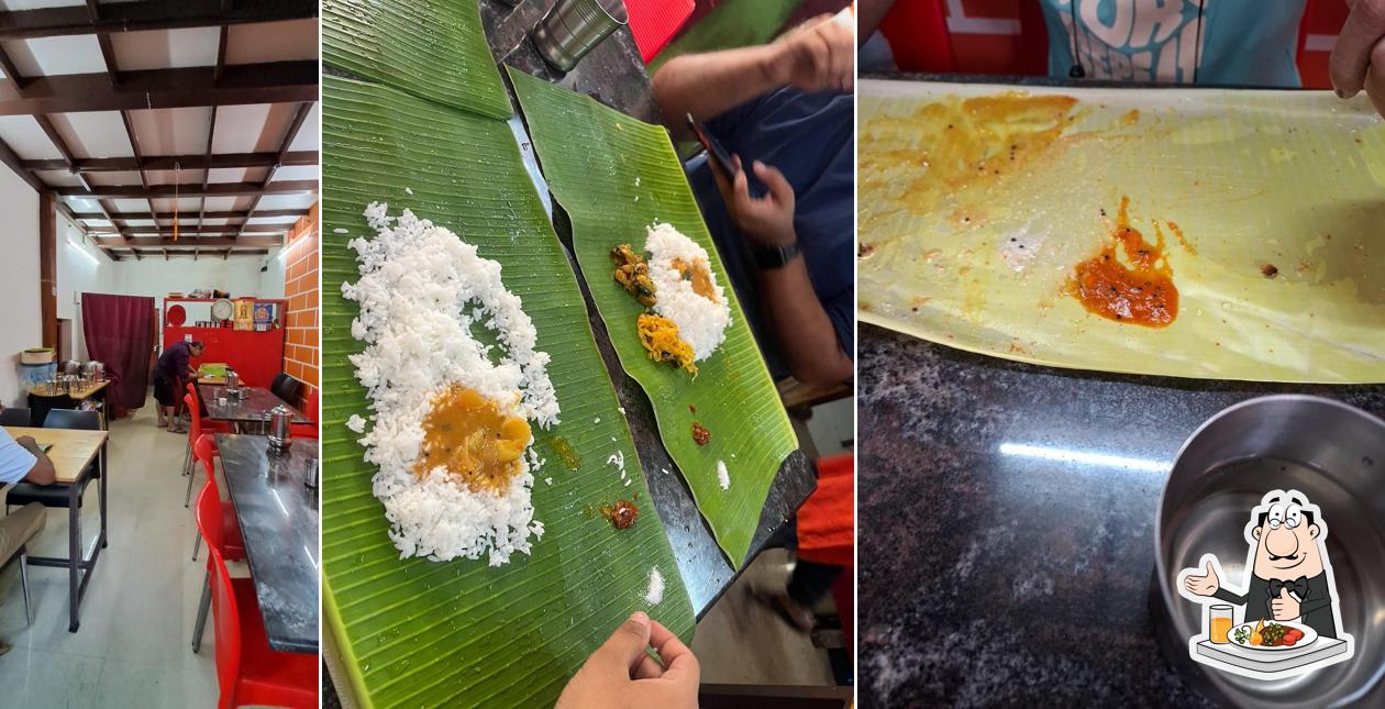 Food at ANANDHASS pure veg Valparai