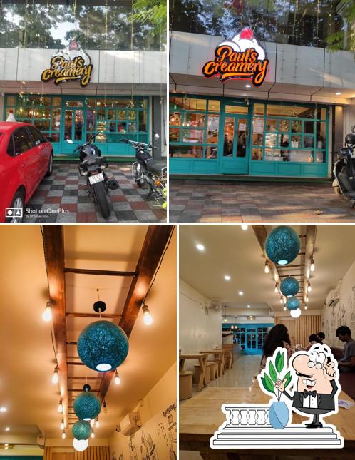 Check out how Paul's Creamery looks outside