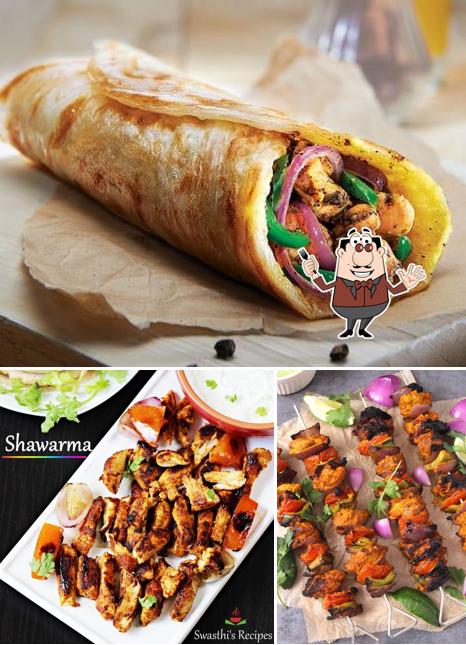 Food at Delight Chinese, Roll, Shawarma and Tandoor House
