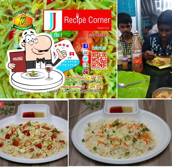 Meals at J J RECIPE CORNER