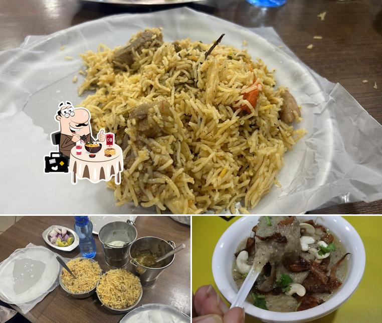 Food at New Chand Hotel