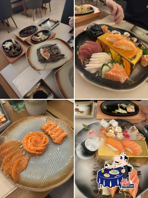Sashimi em Nochi Sushi