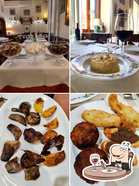 Platti al Ristorante dai Toscani