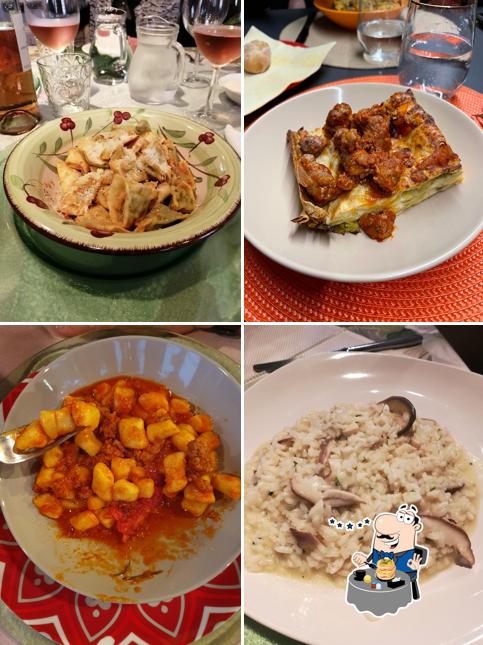 Cibo al Trattoria La Baracchetta