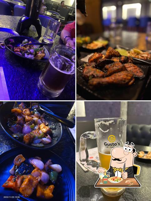 Meals at Gusto's Cafe' Lounge & Bar