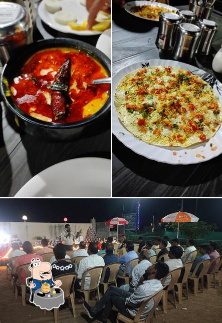 Check out the photo depicting food and interior at Mauli restaurant