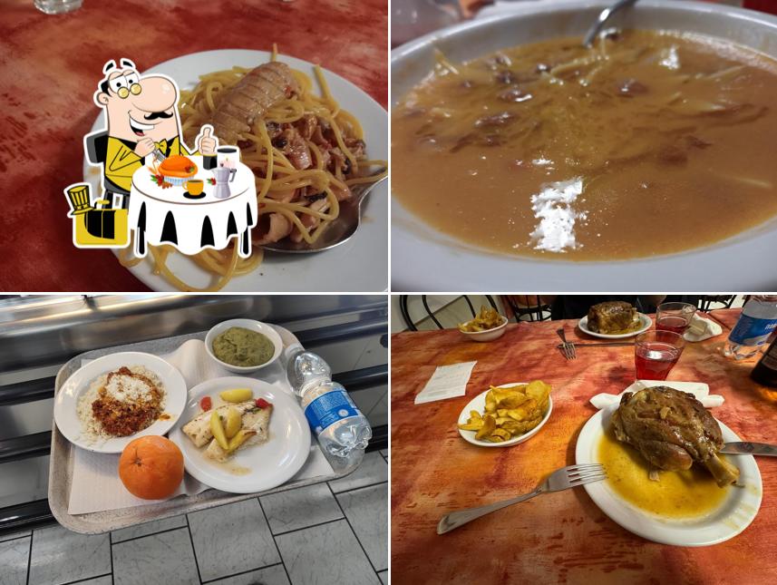 Platti al Ristorante Self Service La Pesa