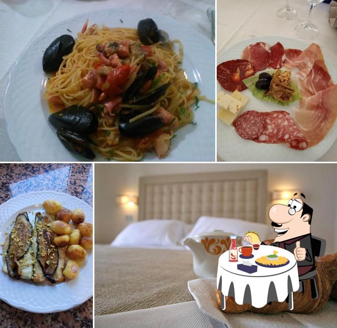 Piatto di formaggi al Trattoria - Pizzeria da Lucia