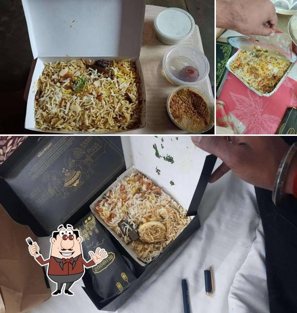 Food at Behrouz Biryani