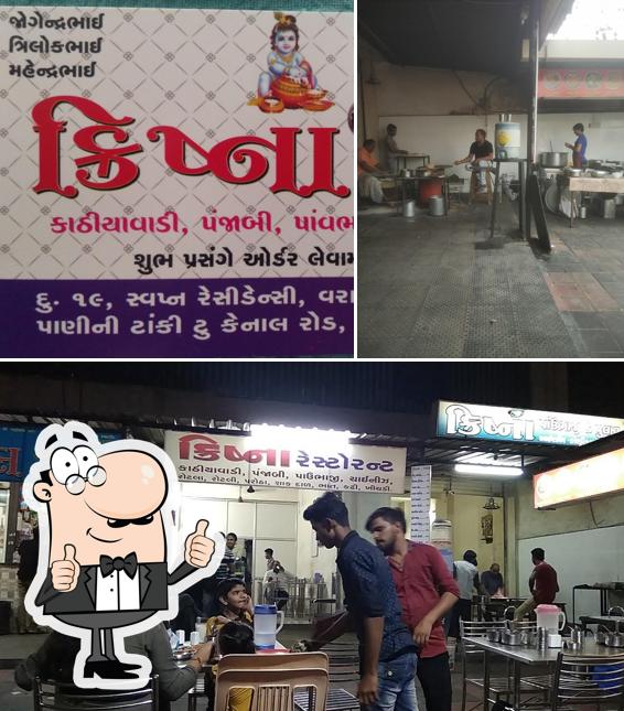 Look at the photo of Krishna Restaurant