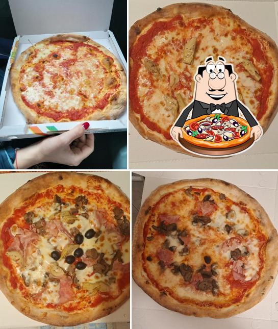 Scegli tra le molte varianti di pizza