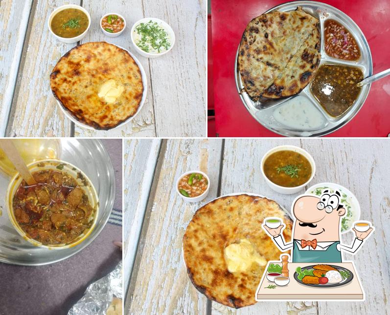 Food at Kulcha Kingdom & Punjabi Dhaba